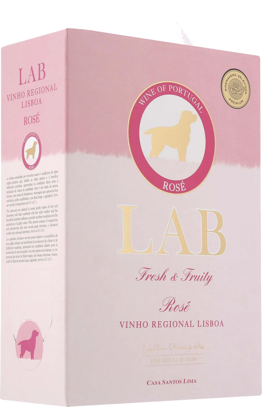 LAB Rosé hanapakkaus